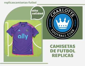 camiseta Charlotte FC 2023 2024 replica